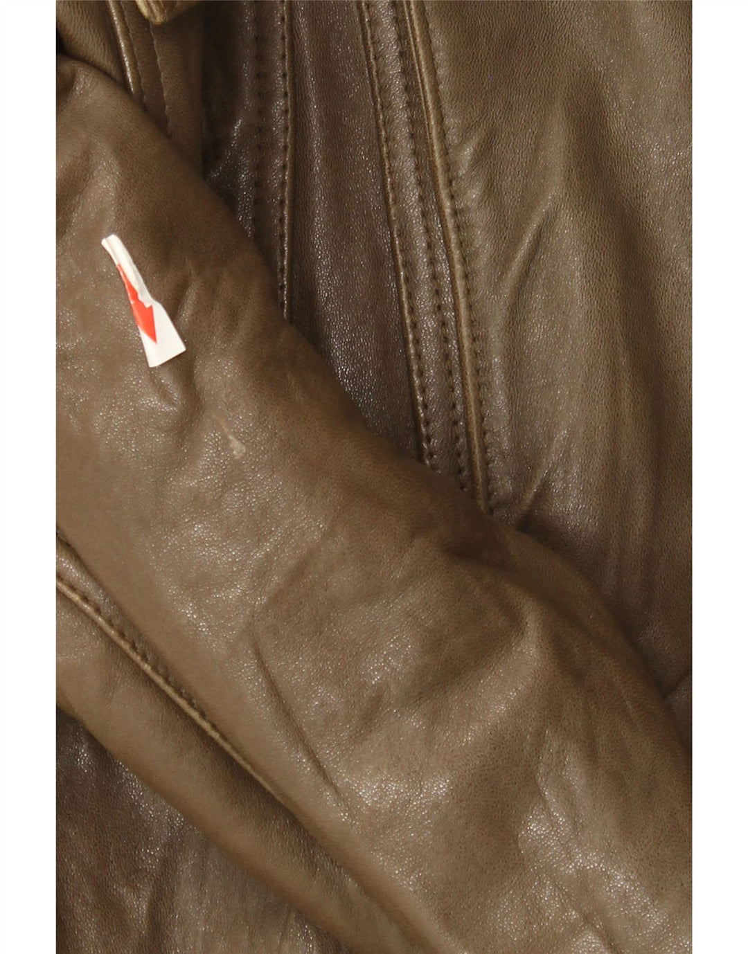 Vintage Mens Leather Jacket IT 50 Large Brown Leather