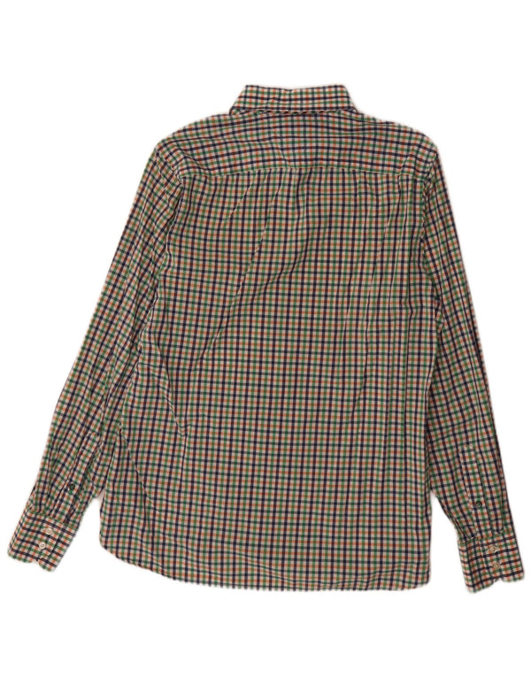 Tommy Hilfiger Mens Shirt Small Multicoloured Gingham Cotton