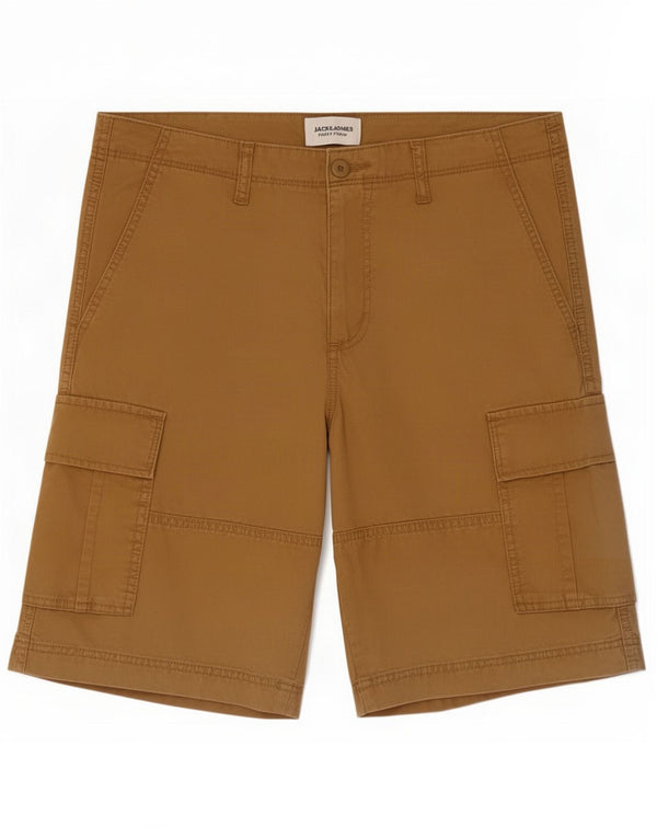 Jack & Jones Mens Cargo Shorts Medium W32 Beige