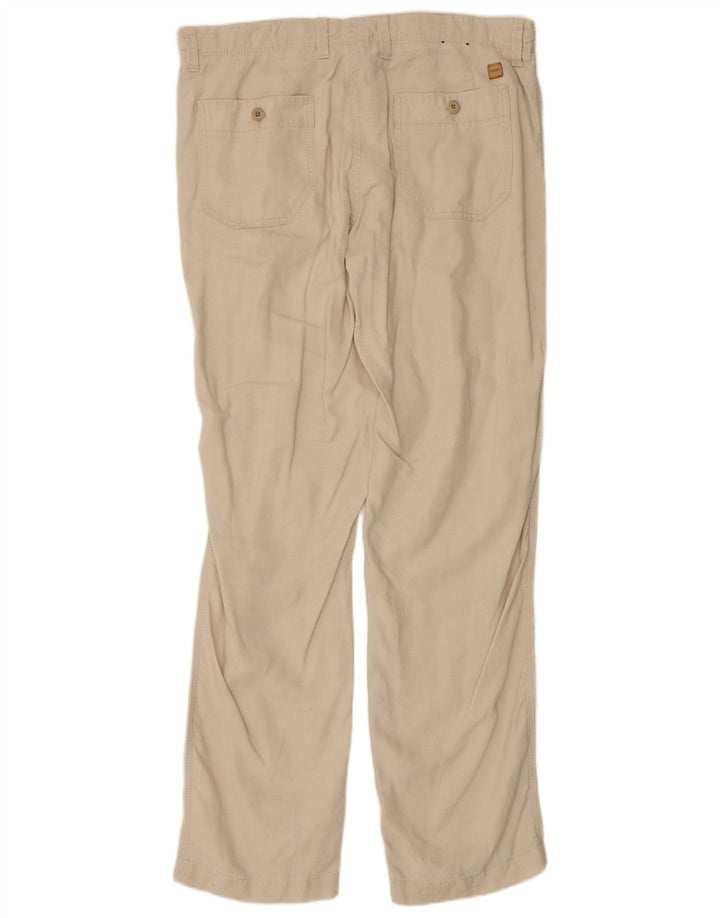 HUGO BOSS Mens Comfort Fit Chino Trousers IT 50 Large W38 L33 Beige