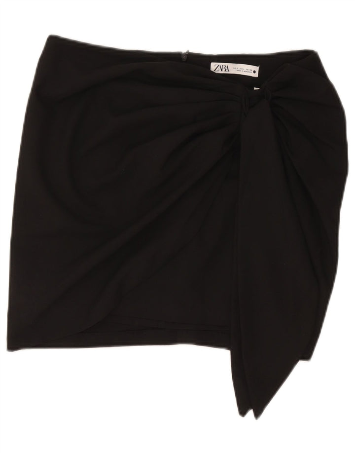 Zara Womens Mini Skirt Large W30  Black
