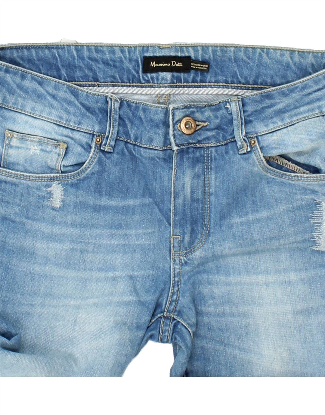 MOSSIMO Womens Skinny Jeans W36 L26 Blue Cotton Vintage Mossimo and Second-Hand Mossimo from Messina Hembry 