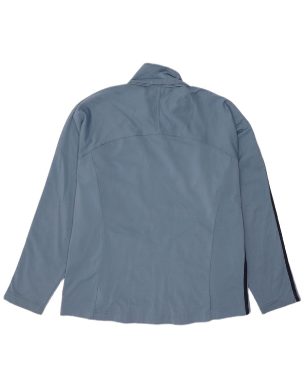 ASICS Mens Tracksuit Top Jacket Large Blue