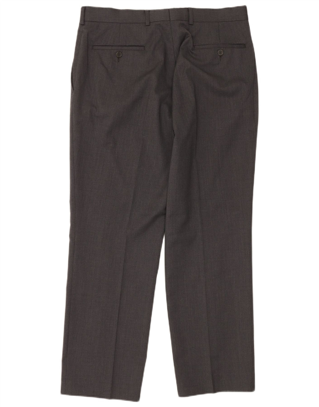 Ted Baker Mens Stretch 2 Button 2 Piece Suit UK 42 XL W36 L30 Grey Wool