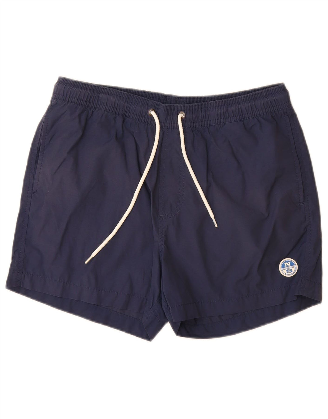 North Sails Mens Swimming Shorts Medium  Navy Blue Cotton