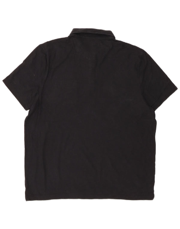 MICHAEL KORS Mens Polo Shirt XL Black