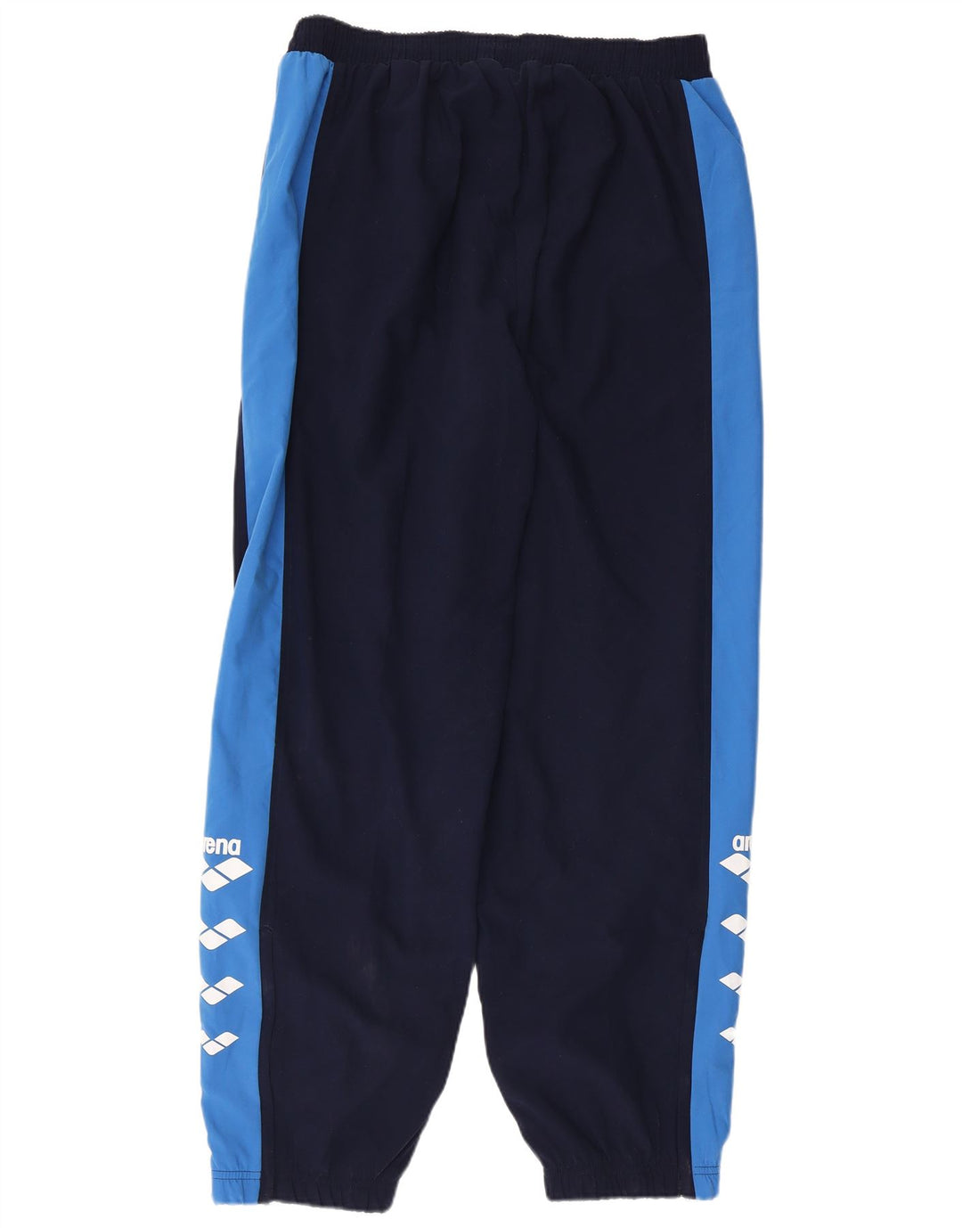 Arena Mens Graphic Full Tracksuit XL  Navy Blue Colourblock Polyester