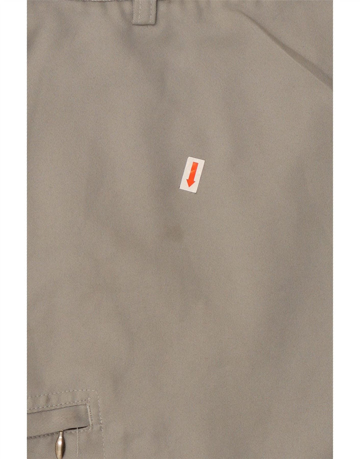 Izod Mens Cargo Shorts W40 XL Grey Polyester