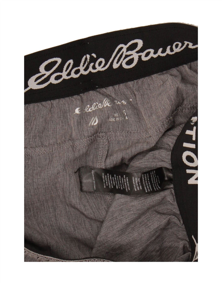 EDDIE BAUER Mens Sport Shorts Small  Grey Polyester Vintage Eddie Bauer and Second-Hand Eddie Bauer from Messina Hembry 