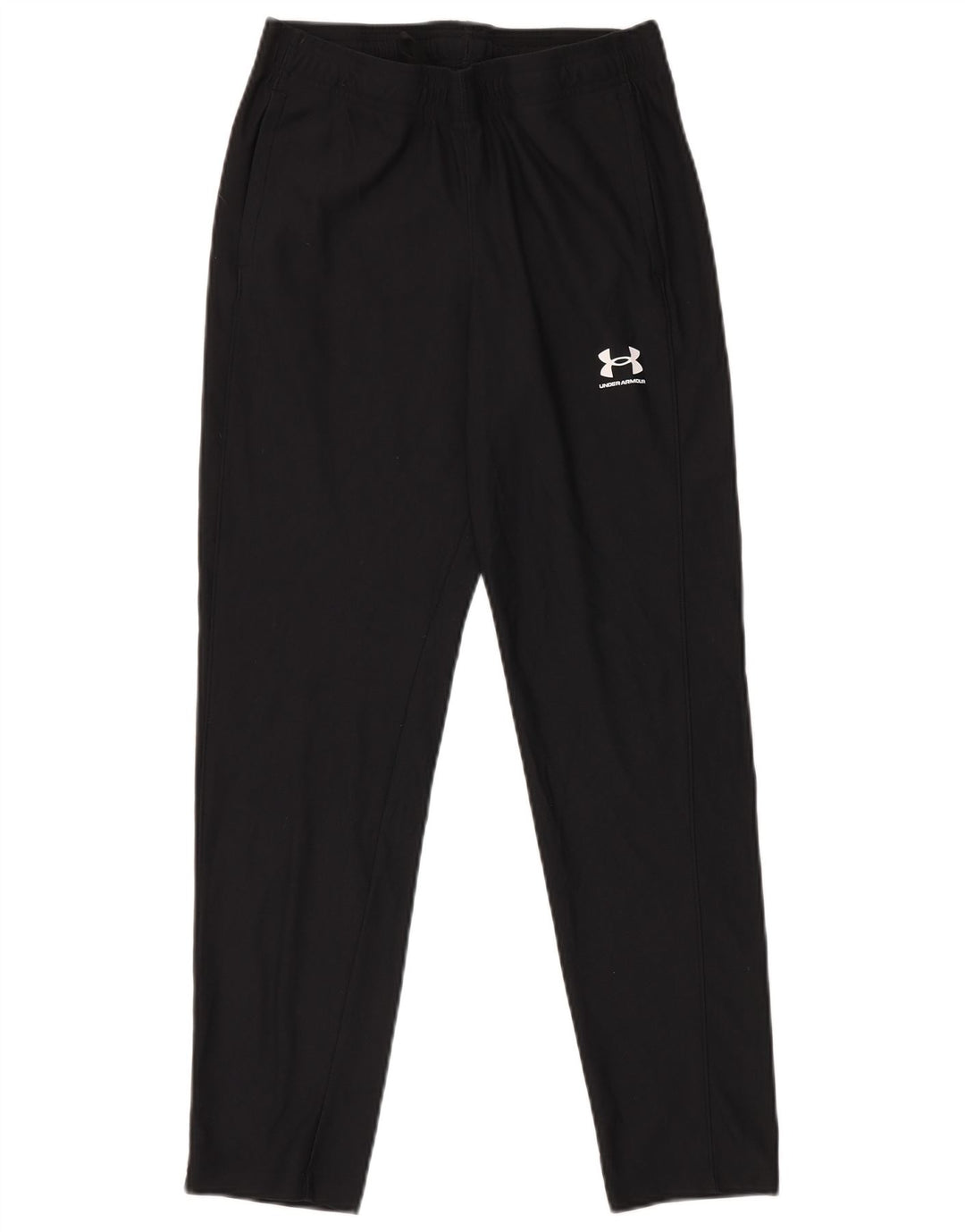 UNDER ARMOUR Boys Tracksuit Trousers 13-14 Years XL Black Polyester
