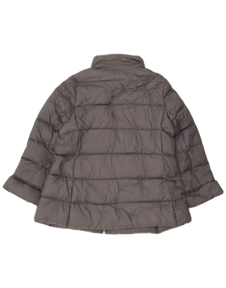 Fiorella Rubino Womens Padded Jacket UK 18 XL Grey Polyamide