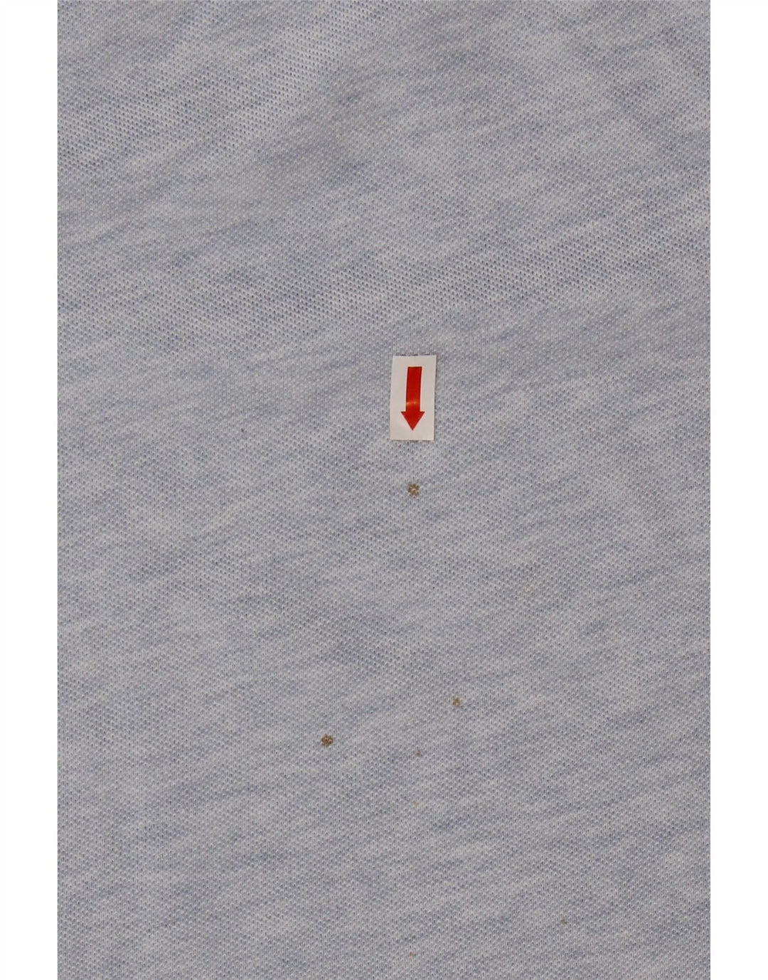 Lacoste Mens Classic Fit Polo Shirt Size 4 Medium Blue Flecked Cotton