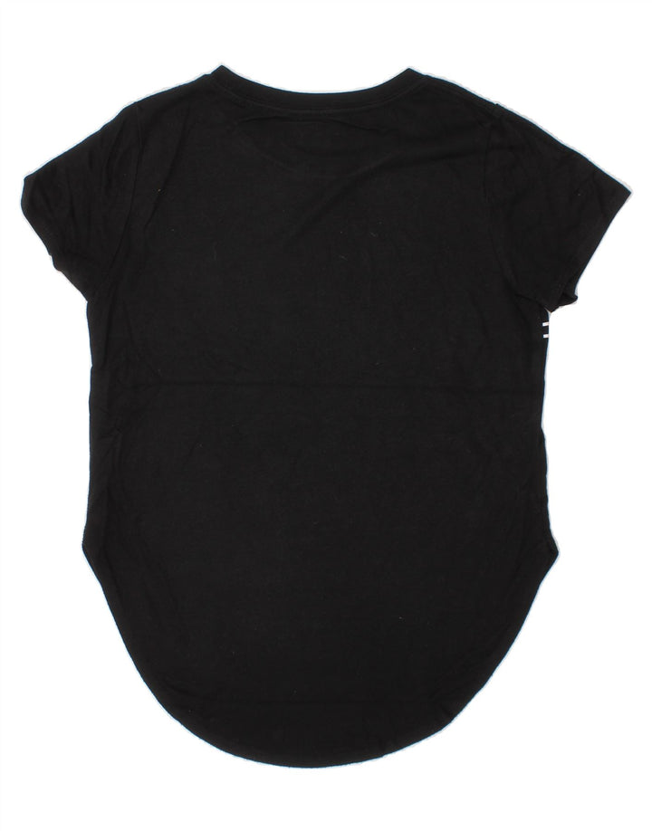 LEVI'S Girls Graphic T-Shirt Top 9-10 Years Black Polyester Vintage Levi's and Second-Hand Levi's from Messina Hembry 
