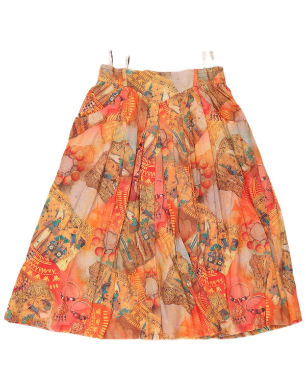 TAIFUN Womens A-Line Skirt EU 40 Medium W28  Multicoloured Patchwork