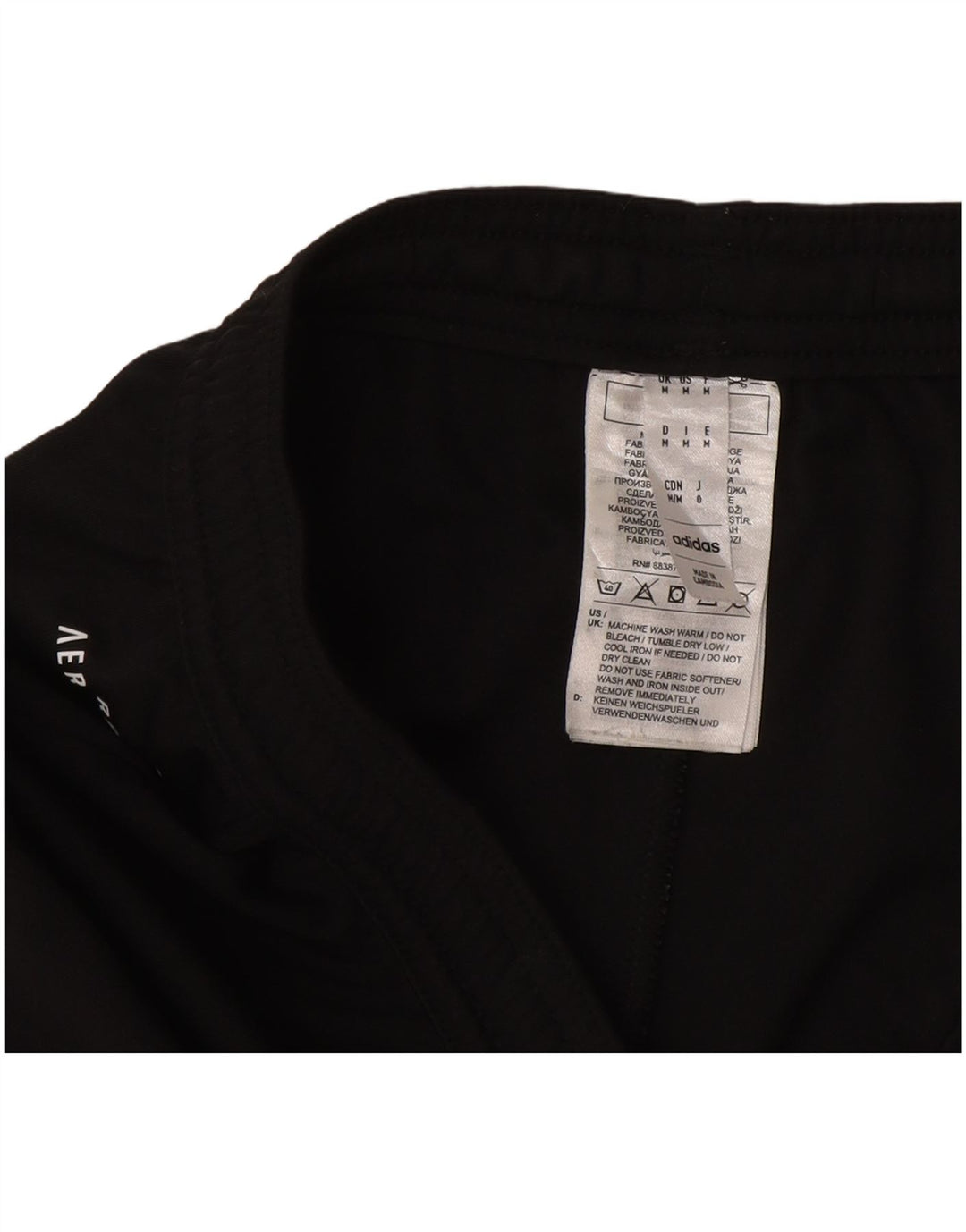Adidas Mens Aeroready Sport Shorts Medium  Black Polyester