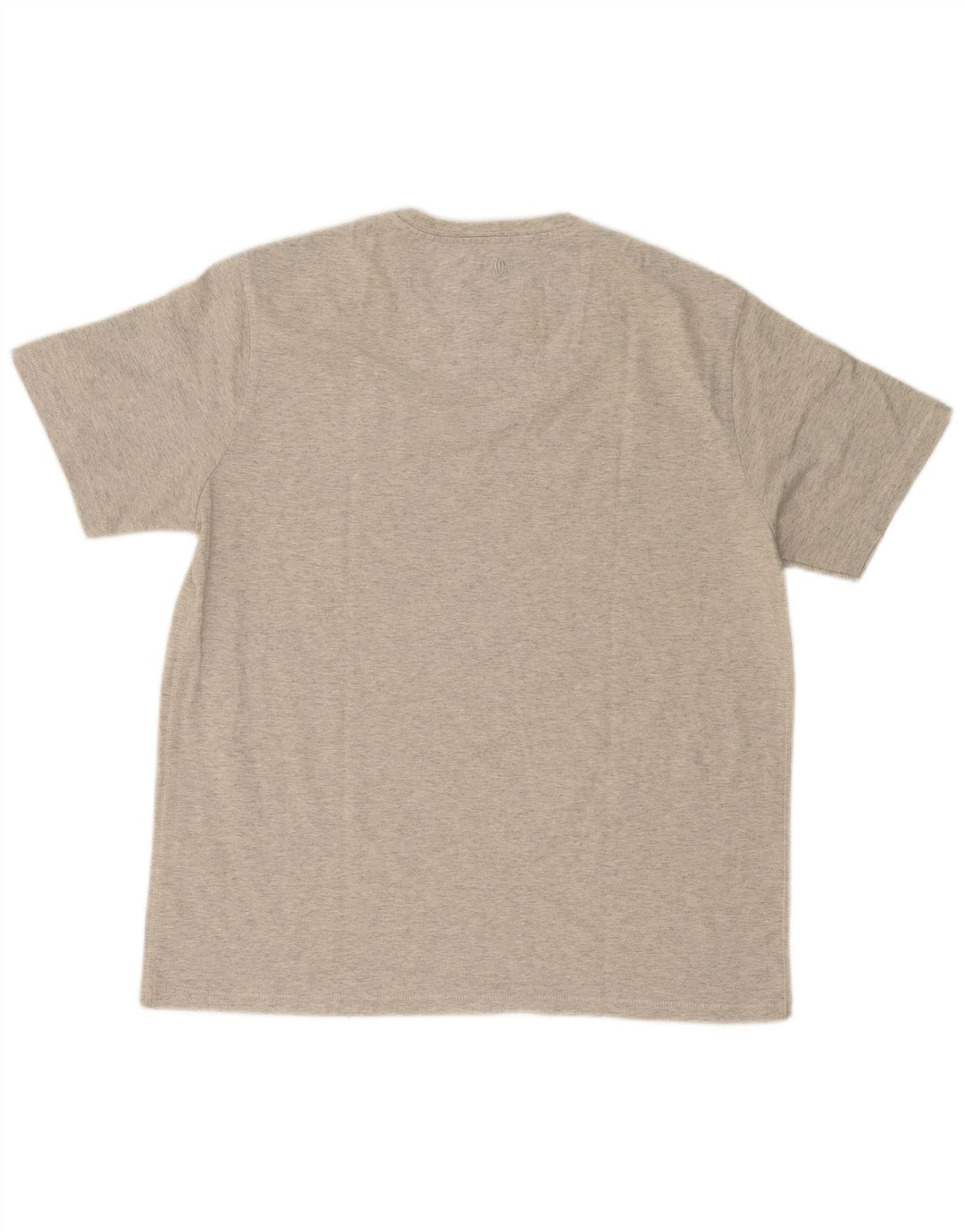 FAT FACE Mens Graphic T-Shirt Top Large Grey Flecked Cotton