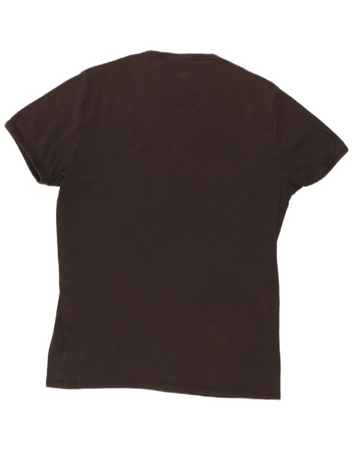 G-STAR Mens T-Shirt Top Large Black Cotton
