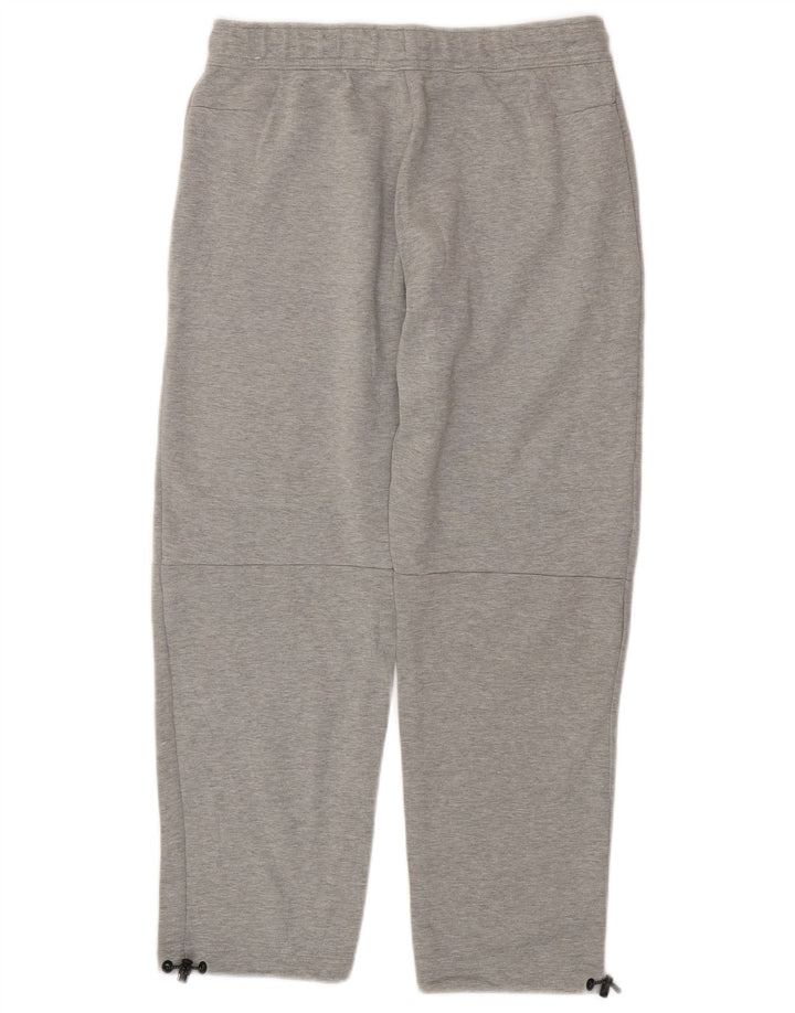 NIKE Mens Tracksuit Trousers Medium  Grey Cotton