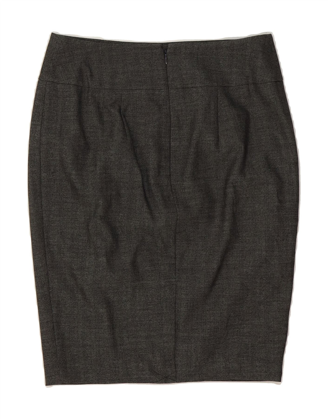 MOSSIMO Womens Pencil Skirt US 8 Medium W30 Grey Chevron Polyester Vintage Mossimo and Second-Hand Mossimo from Messina Hembry 