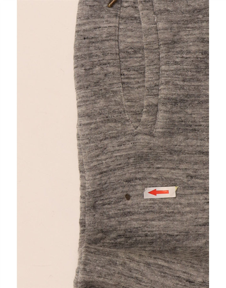 Zara Mens Tracksuit Trousers Joggers Medium Grey Flecked