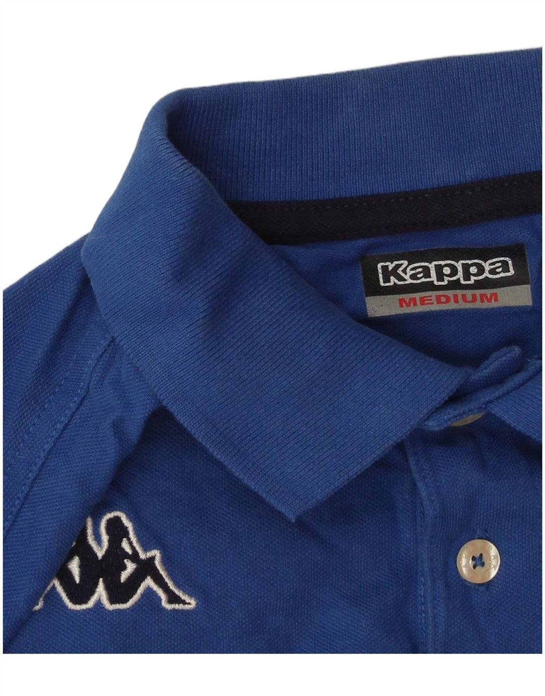 Kappa Mens Polo Shirt Medium Blue