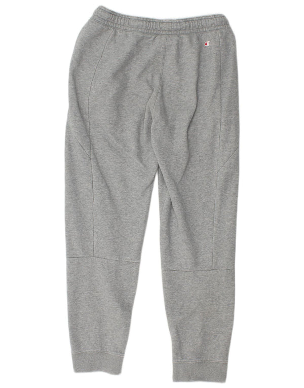 CHAMPION Womens Tracksuit Trousers Joggers UK 10 Small  Grey Cotton