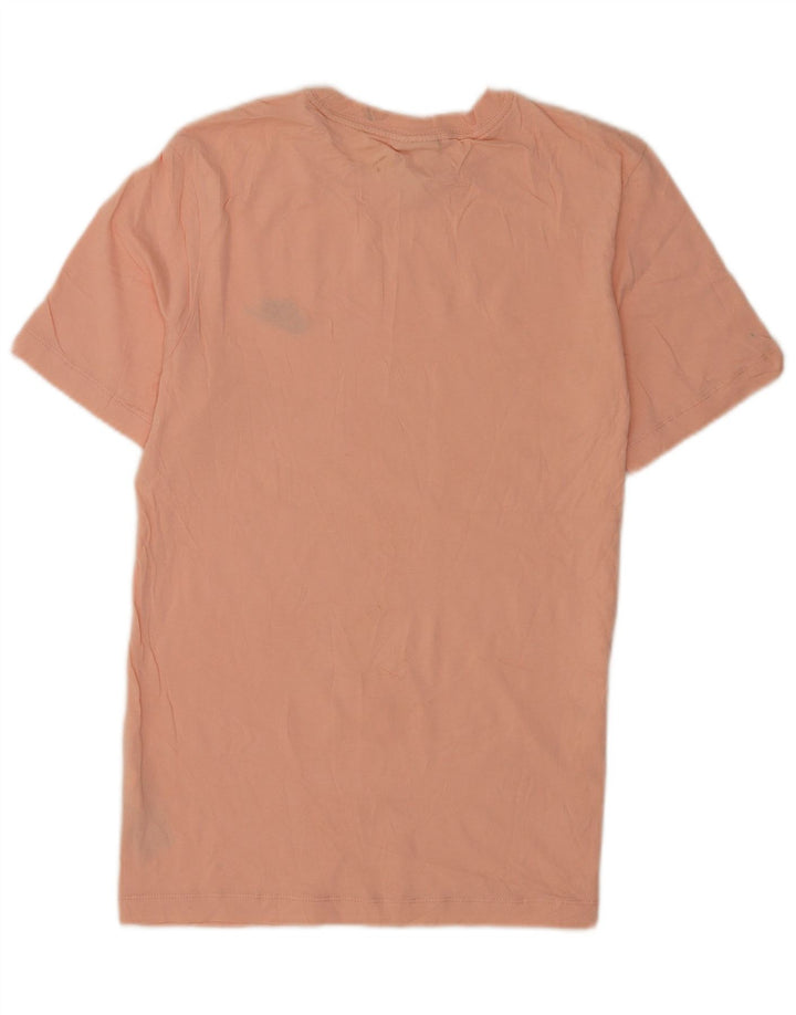 Nike Mens T-Shirt Top Small Pink Cotton