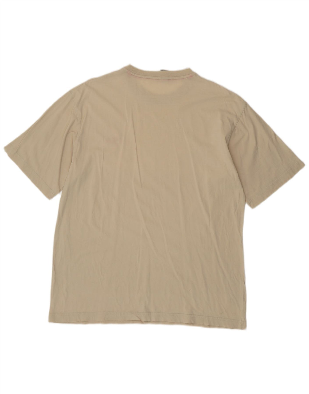 FILA Mens T-Shirt Top Large Beige