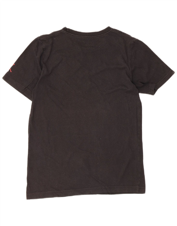 JORDAN Boys Graphic T-Shirt Top 12-13 Years Black