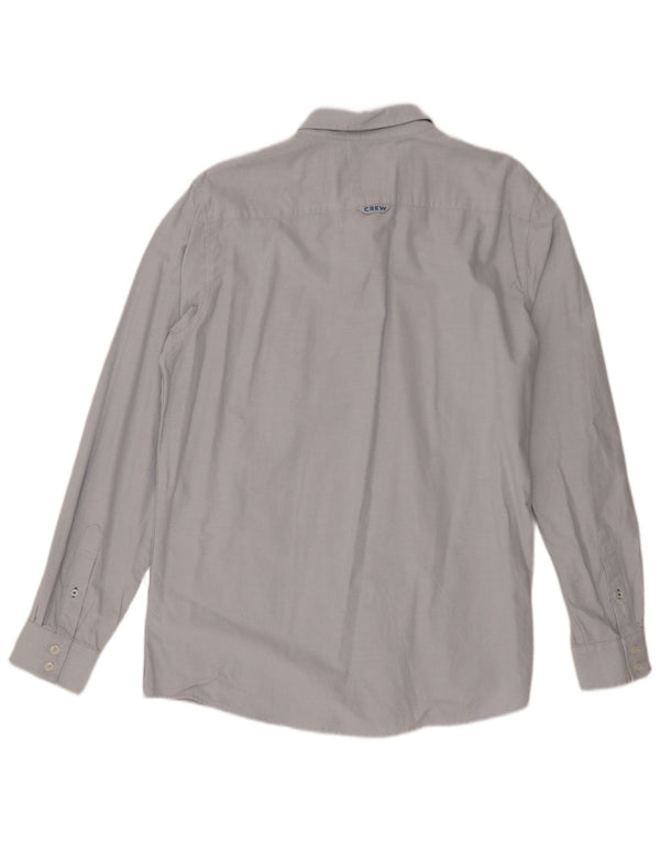 Crew Clothing Mens Slim Fit Shirt Medium Blue Cotton