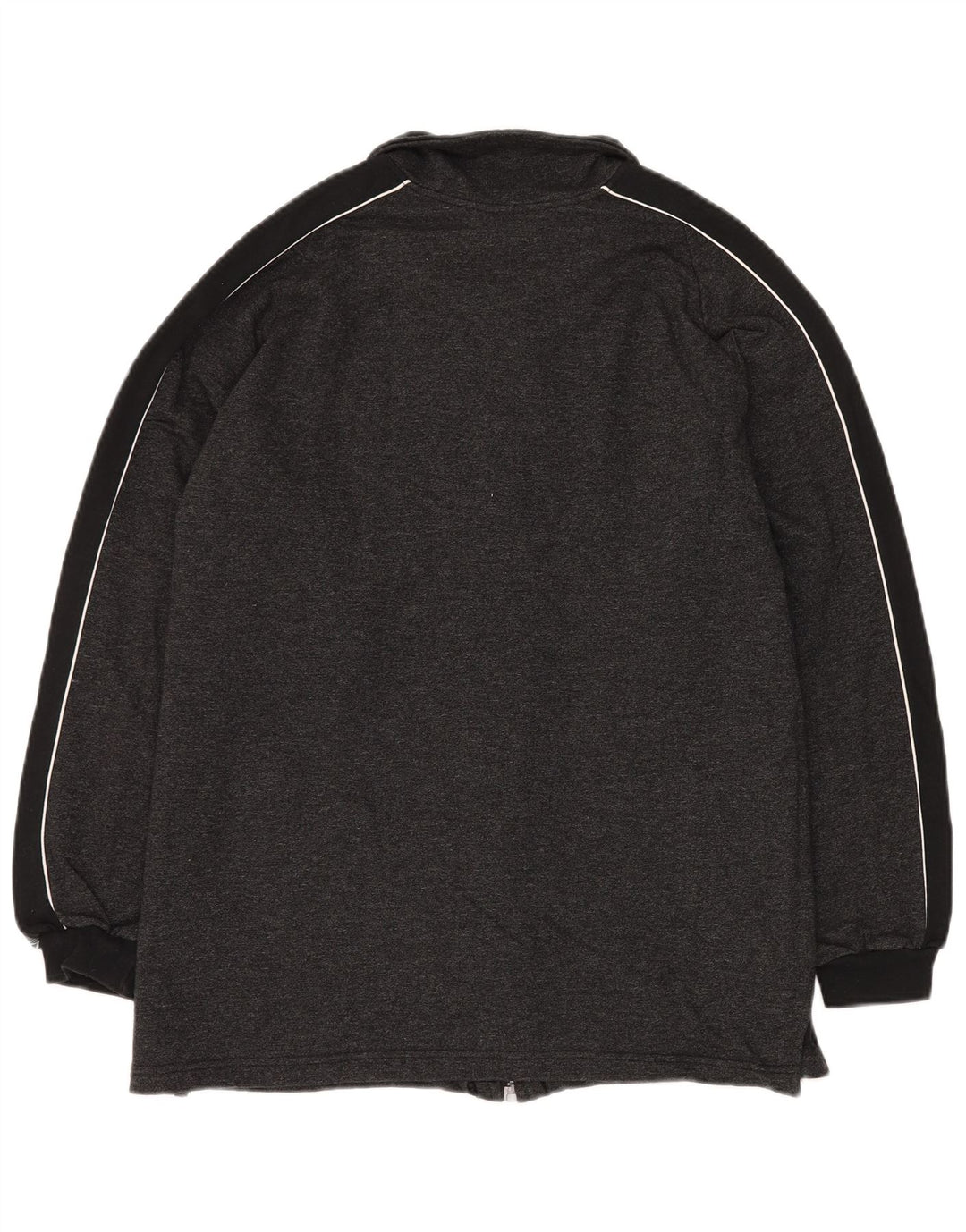 ASICS Mens Graphic Tracksuit Top Jacket XL Grey