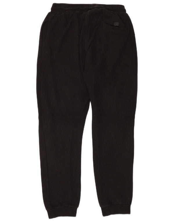 ELLESSE Mens Tracksuit Trousers Joggers Large  Black Cotton
