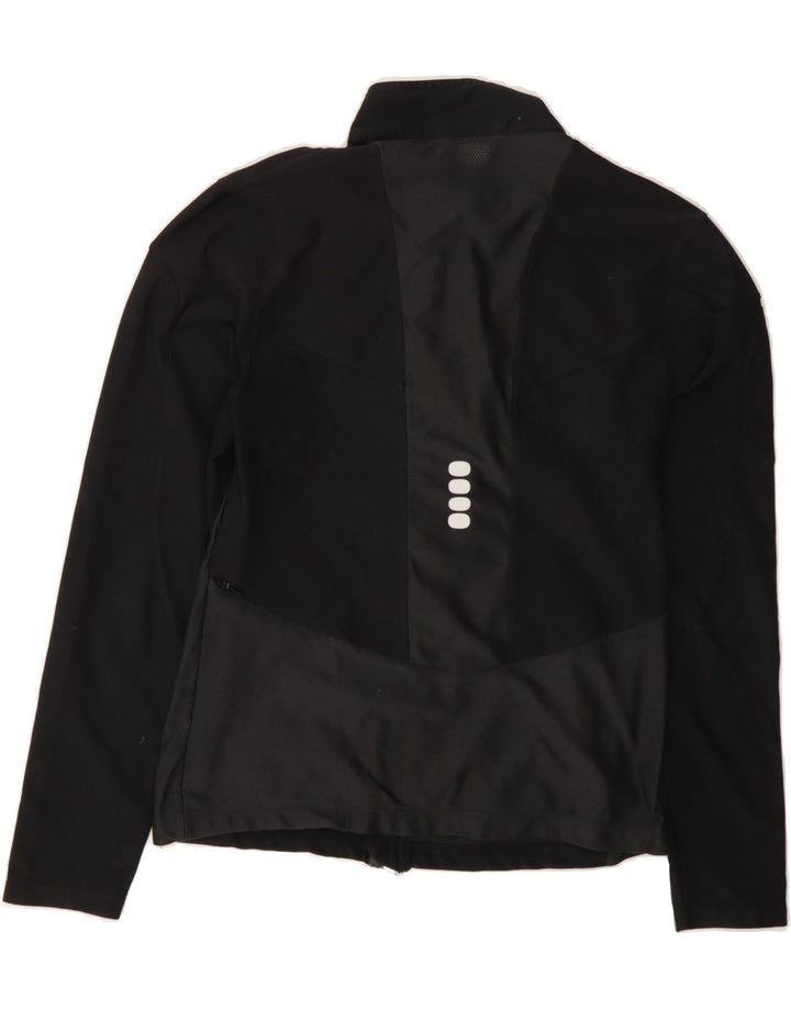 NIKE Womens Tracksuit Top Jacket US 8/10 Medium Black Polyester Vintage Nike and Second-Hand Nike from Messina Hembry 