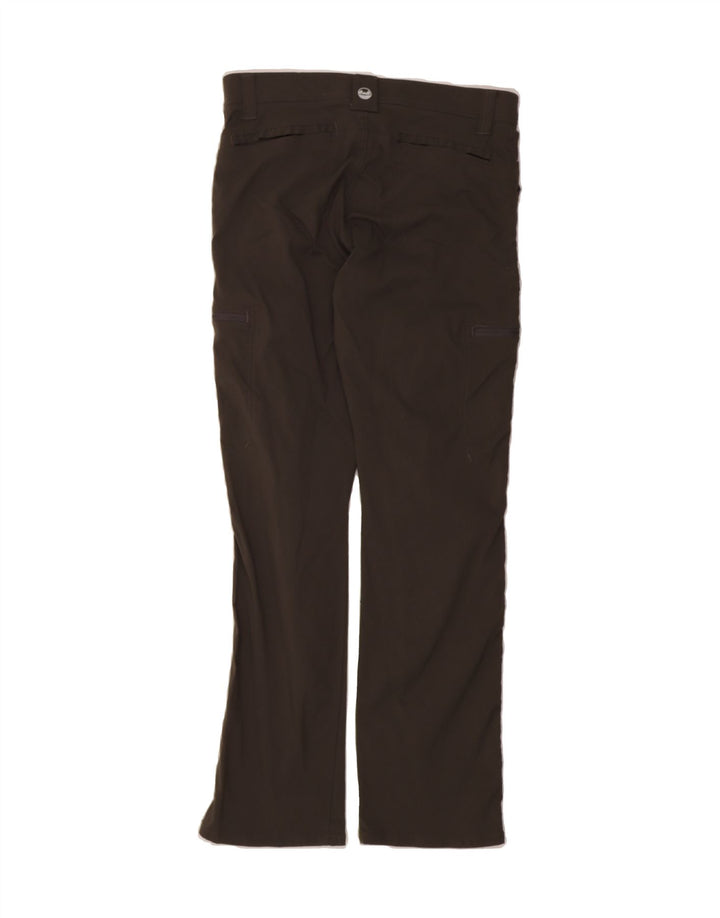 WRANGLER Womens Straight Cargo Trousers  W32 L30 Grey Nylon Vintage Wrangler and Second-Hand Wrangler from Messina Hembry 