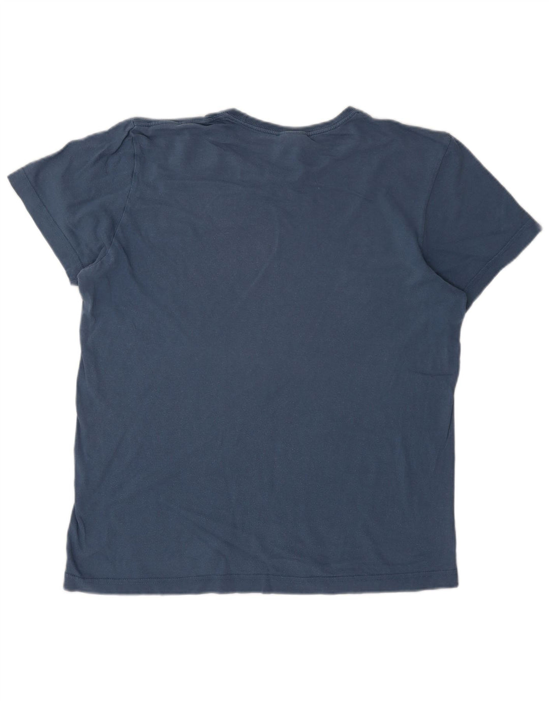Adidas Mens Graphic T-Shirt Top Medium Blue Cotton