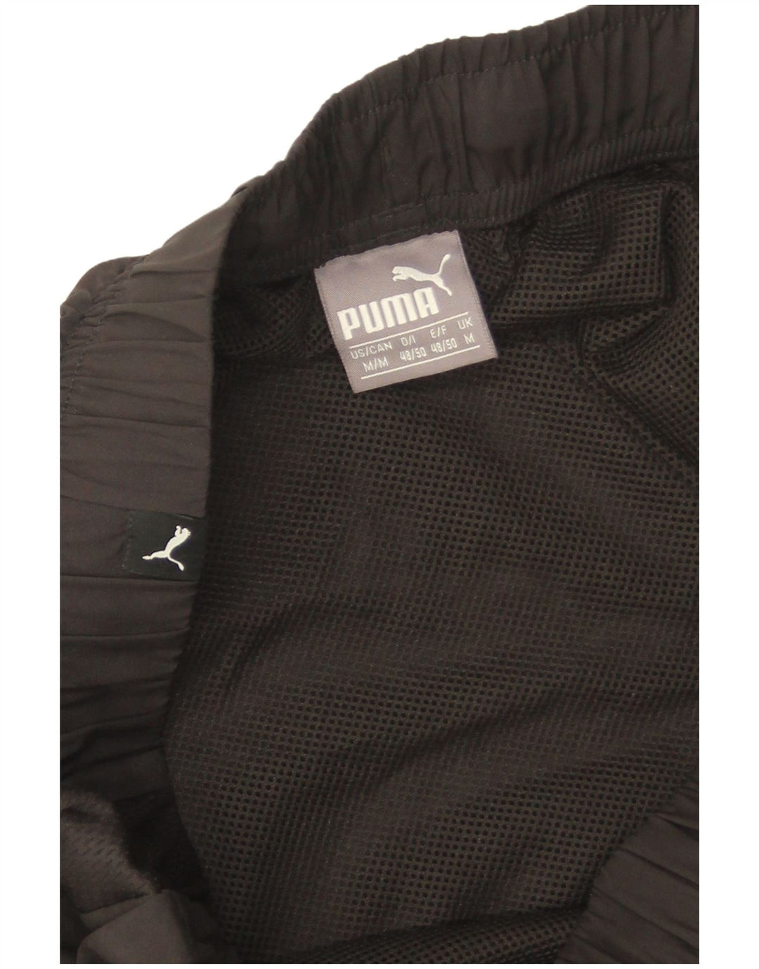 Puma Mens Tracksuit Trousers Medium  Black Polyester