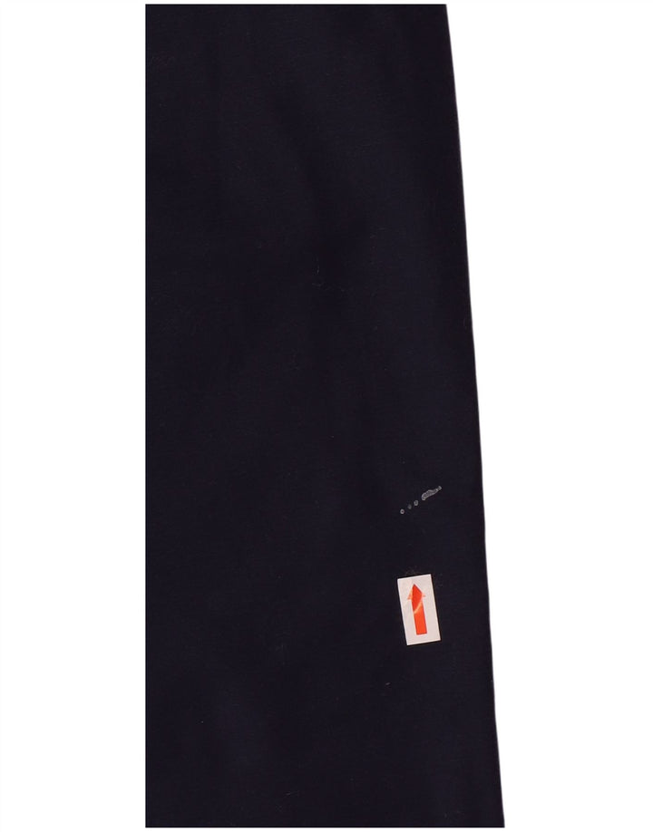 Zara Womens Tapered Chino Trousers EU 40 Medium W30 L27 Navy Blue Classic