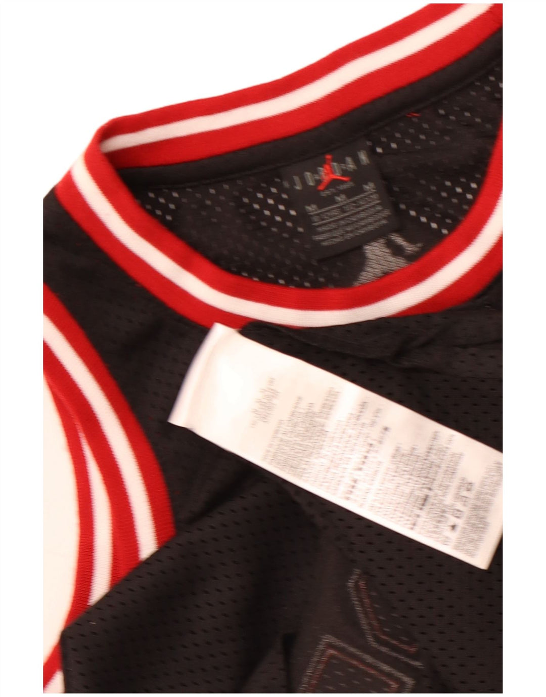 Jordan Boys Graphic Vest Top 10-11 Years Medium Black Polyester