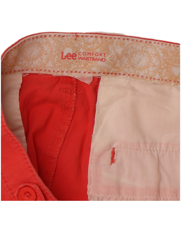 Lee Womens Regular Bermuda Shorts W38 XL Red