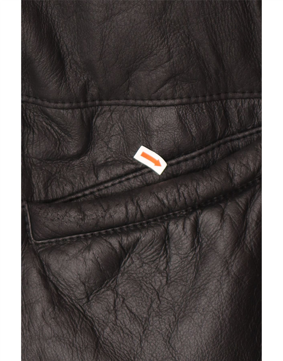 VINTAGE Womens Oversized Shearling Coat UK 16 Large Black