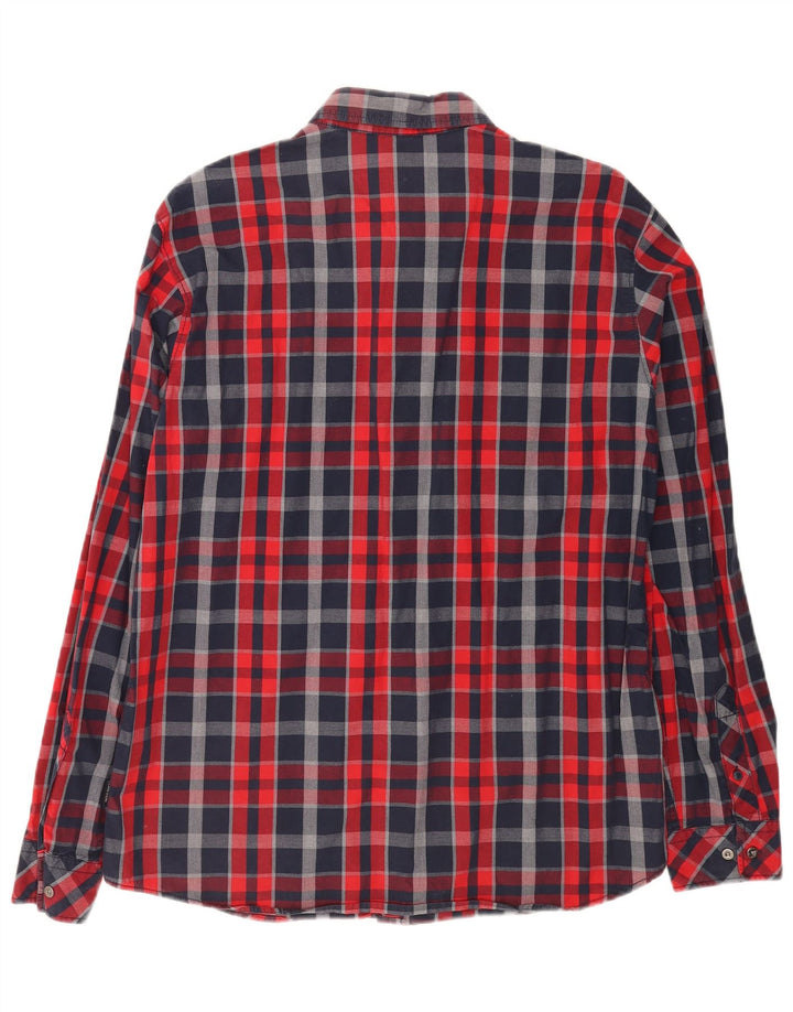 Jack & Jones Mens Shirt XL Multicoloured Check Cotton