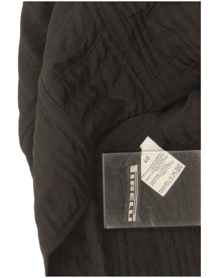 Pirelli Womens Waistcoat IT 40 Small Black Polyester