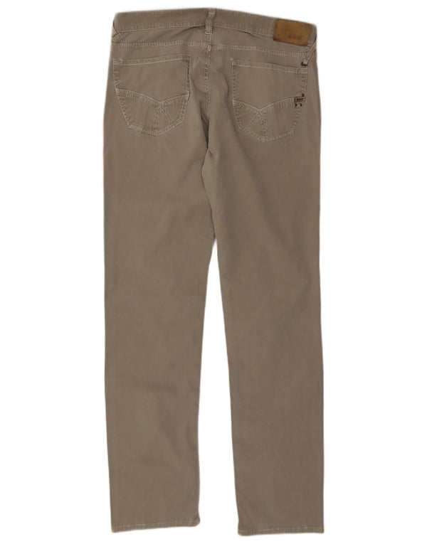 GAS Mens Morris Slim Casual Trousers W38 L34 Khaki