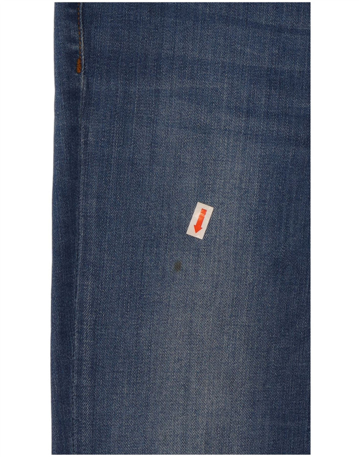 ZARA Womens Flared Jeans EU 34 2XS W24 L34 Blue Cotton