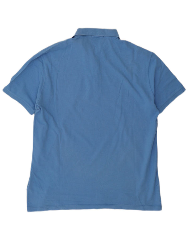 Fred Perry Mens Polo Shirt XL Blue Cotton