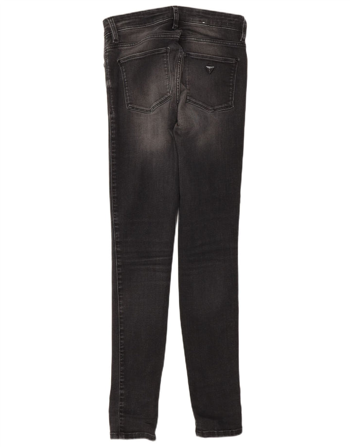 Guess Womens Skinny Jeans W25 L30 Grey