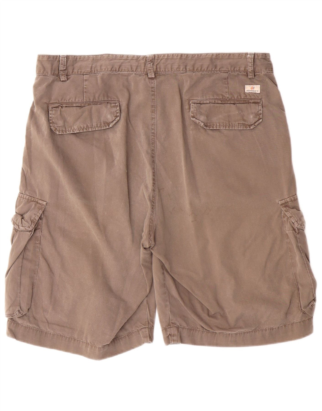40Weft Mens Cargo Shorts W36 Large  Grey Cotton