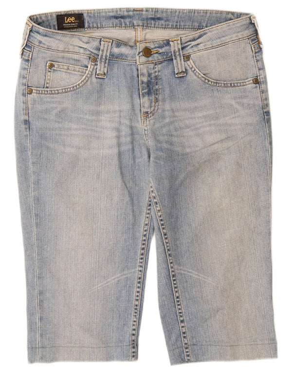 Lee Womens Bermuda Denim Shorts W31 Medium  Blue Cotton