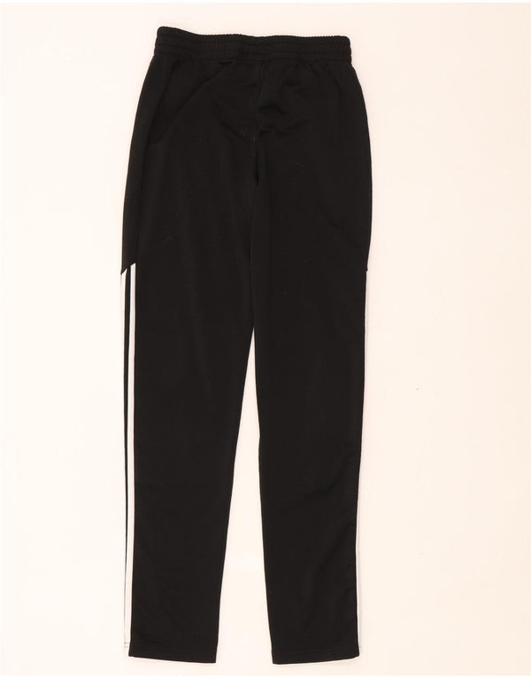 Adidas Boys Tracksuit Trousers 13-14 Years Black Polyester
