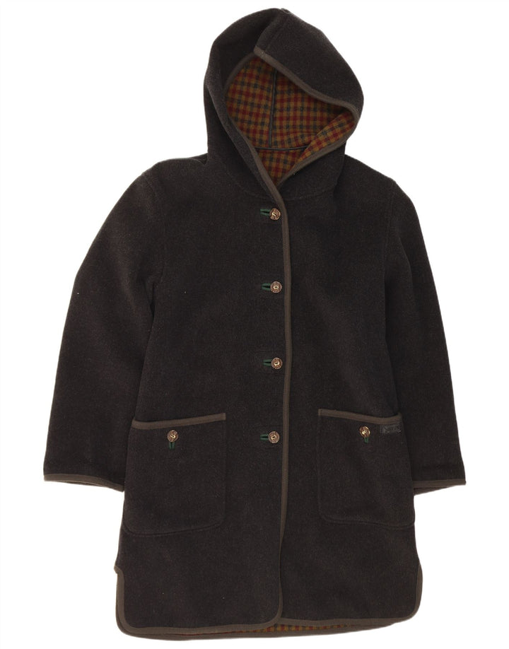 Dolomiten Womens Hooded Overcoat UK 18 XL Grey